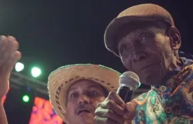 El cantautor Magín Díaz en el Parque Cultural.