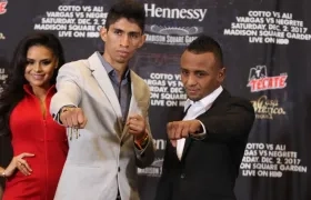 Rey Vargas y Óscar Negrete durante la rueda de prensa.