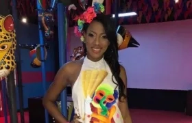 Daneska Camargo Mármol, reina popular del barrio Montecristo.