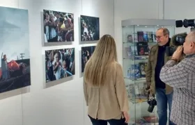  Fotografía facilitada por la Fundación SGAE de varias de las instantáneas tomadas por Silvio Rodríguez, que forma parte de "Silvio Rodríguez. Gira por los barrios".