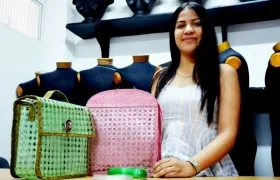 Mishel Leguízamo Santiago es estudiante de Diseño de Modas.