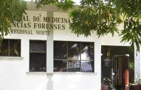 Instalaciones de Medicina Legal, en Barranquilla.