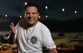 El cantante Rafael de Jesús Díaz, hijo de Diomedes.