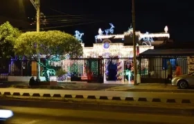 La casa de la familia Aguirre Suárez.