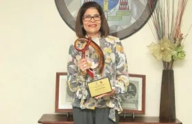 Hilda Hernández, hermana del Presidente hondureño.