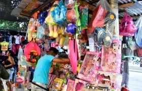 Juguetes a buen precio encontrarán los barranquilleros.