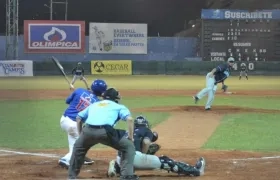 Acción del duelo entre Caimanes y Leones. 