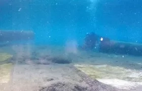 Imagen del emisario submarino.