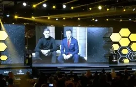 Cristiano mandó un video en compañía de Alessandro Del Piero.