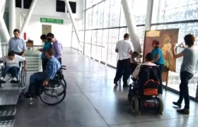 Taller experiencial para personas con discapacidad.