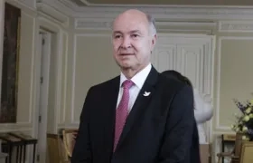 El ministro de Justicia, Enrique Gil Botero.