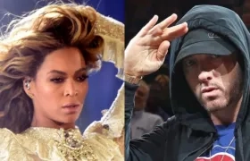 Beyoncé y Eminen.