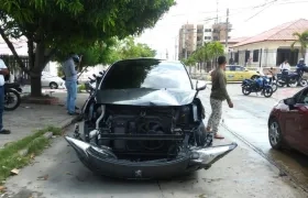 Estado en que quedó el vehículo.