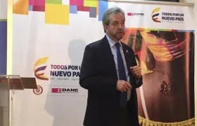 Mauricio Perfetti, director del DANE.