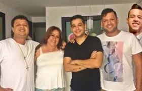 Rafael Santos, Patricia Acosta, Diomedes de Jesús, Luis Ángel Díaz y Martín Elías.