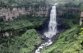Cascada de el Salto del Tequendama.