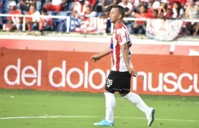 Léiner Escalante, delantero soledeño. 