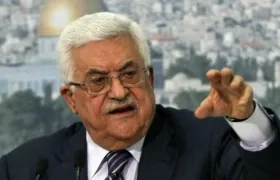  Mahmud Abás, presidente palestino.