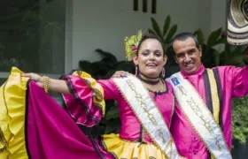 Alicia Fernández y Alberto Amarís, reyes del Carnaval de FIDES 2018.