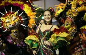 La reina del Carnaval 2018, Valeria Abuchaibe.