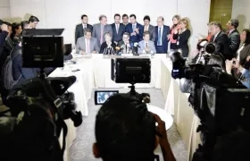 Declaración oficial al término de la reunión.