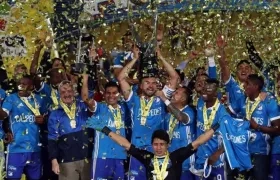 Millonarios se coronó campeón de la Liga Águila II.