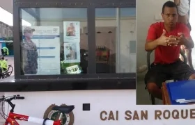 Rodolfo Sánchez Julio y las imágenes en el CAI San Roque.