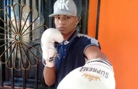 Brandon Valdés, boxeador barranquillero. 