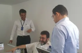 Rafael Martínez durante la audiencia por presunta participación en política.