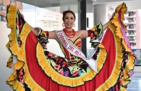 María Alejandra Borrás, reina del Atlántico 2018.