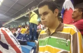 Brandon Niño Palma, presente en el Metropolitano.