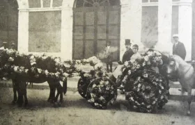 Primeros carnavales en el centro de Barranquilla.