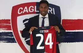 Damir Ceter, delantero colombiano.