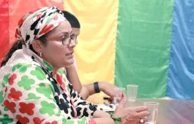 Victoria Sandino, candidata de FARC al Senado.