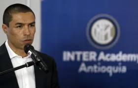 Iván Ramiro Córdoba, jugador del Inter Milán. 