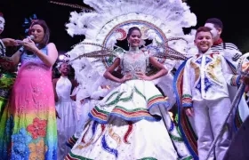Karen Abudinen, Directora del ICBF, hizo presencia en el evento de los niños.