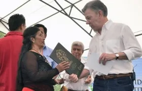 Con la restitución de tierras se les da a los colombianos víctimas de la guerra la oportunidad de que renazcan sus esperanzas..