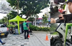 El transporte automotor es una de las principales fuentes emisoras de gases contaminantes.