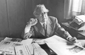 Foto de archivo de El Espectador de Guillermo Cano.