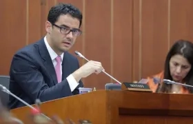 El viceministro de Hacienda, Andrés Pardo. 