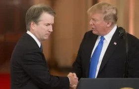 Brett Kavanaugh fue confirmado por el Senado como juez del Tribunal Supremo.
