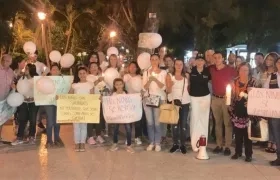 En Barranquilla pidiendo por la liberación de Cristo José