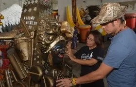 El artista plástico y maestro artesano Rubiel Badillo Romero.