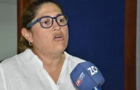 La secretaria de Salud del Distrito, Alma Solano.