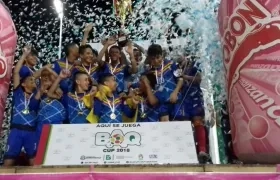 Killa FC, campeón de la categoría 2005. 