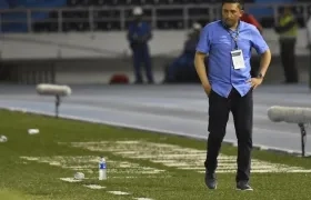 Diego Corredor, hasta hoy DT de Patriotas.