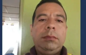 René Cueto Pantoja, vigilante fallecido en accidente.