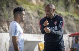 Radamel Falcao y Thierry Henry.