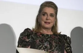 La actriz francesa Catherine Deneuve.
