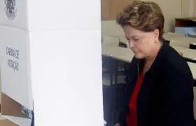 La expresidenta brasileña Dilma Rousseff.
